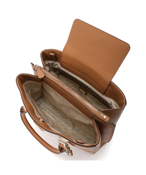 Guess（ゲス）の「NOELLE Girlfriend Satchel（トートバッグ・レディース・ブラウン/ライトピンク/ブラック・ONE SIZE）」の9枚目の写真