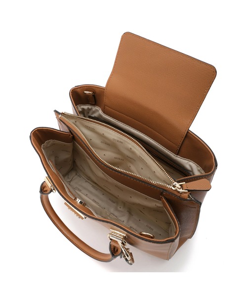 Guess（ゲス）の「NOELLE Girlfriend Satchel（トートバッグ・レディース・ブラウン/ライトピンク/ブラック・ONE SIZE）」の10枚目の写真