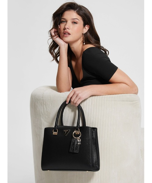 Guess（ゲス）の「NOELLE Girlfriend Satchel（トートバッグ・レディース・ブラウン/ライトピンク/ブラック・ONE SIZE）」の19枚目の写真