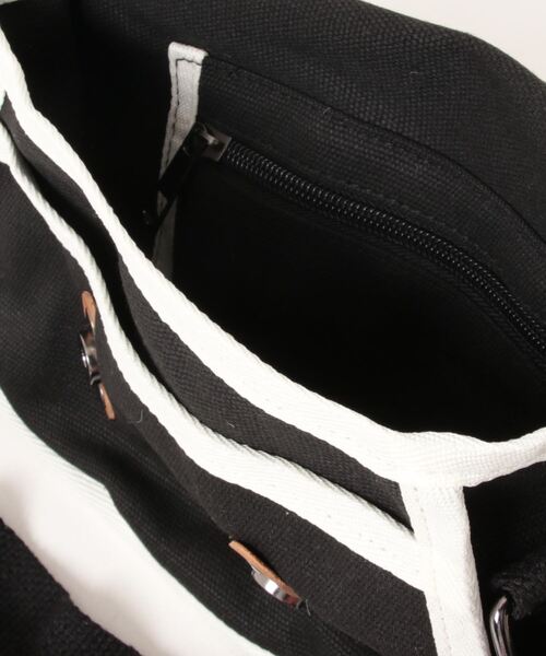 Port（ポート）の「【 hymy-ヒュミュ- 】 キャンバス ポストマン ショルダーバッグ #_（ショルダーバッグ・キッズ・ブラック/ホワイト/ライトブラウン/ダークブラウン・FREE）」の7枚目の写真