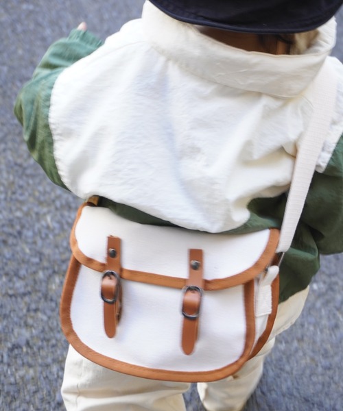 Port（ポート）の「【 hymy-ヒュミュ- 】 キャンバス ポストマン ショルダーバッグ #_（ショルダーバッグ・キッズ・ブラック/ホワイト/ライトブラウン/ダークブラウン・FREE）」の8枚目の写真