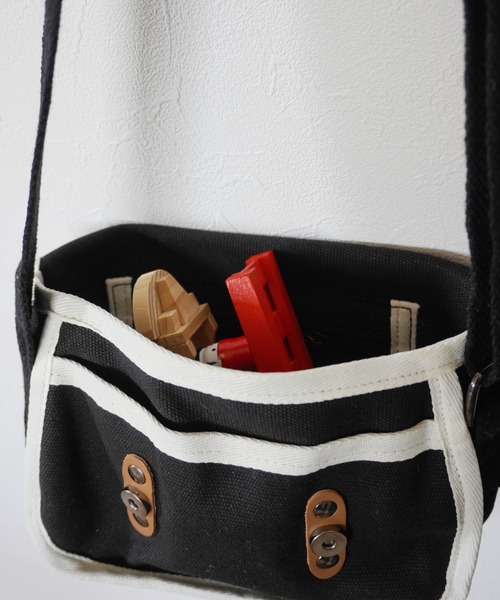 Port（ポート）の「【 hymy-ヒュミュ- 】 キャンバス ポストマン ショルダーバッグ #_（ショルダーバッグ・キッズ・ブラック/ホワイト/ライトブラウン/ダークブラウン・FREE）」の21枚目の写真