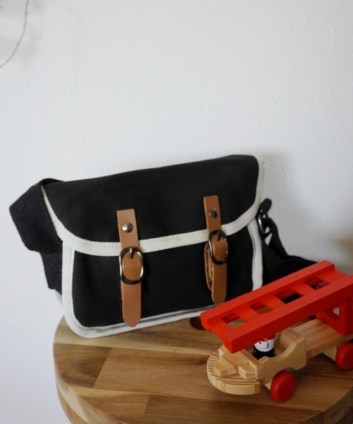 Port（ポート）の「【 hymy-ヒュミュ- 】 キャンバス ポストマン ショルダーバッグ #_（ショルダーバッグ・キッズ・ブラック/ホワイト/ライトブラウン/ダークブラウン・FREE）」の20枚目の写真