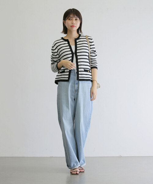 【美品】La Totaliteクロッシェカーデ セール】クロッシェカーデ（カーディガン/ボレロ）｜La TOTALITE
