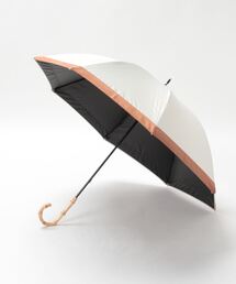 Dita Muaj.（ディータムアージュ）の「【晴雨兼用】バンブー持ち手 PUグログラン 長傘（長傘）」