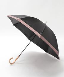 Dita Muaj.（ディータムアージュ）の「【晴雨兼用】バンブー持ち手 PUグログラン 長傘（長傘）」