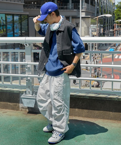 MONO-MART(モノマート)の「【CODDERR】ケーブルニットストライプルーズポロシャツ(ポロシャツ・メンズ・ピンク/ブラック/オレンジ/グリーン/ブルー/アイボリー・L/M)」の8枚目の写真