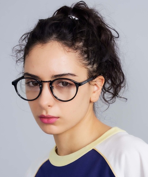 MILKFED.（ミルクフェド）の「LOGO DAILY GLASSES（メガネ・レディース・ブラック/ブラウン/クリア・ONE SIZE）」の15枚目の写真
