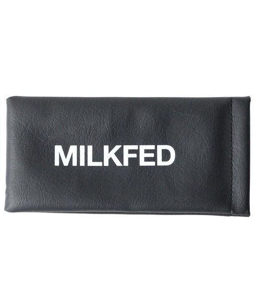 MILKFED.（ミルクフェド）の「LOGO DAILY GLASSES（メガネ・レディース・ブラック/ブラウン/クリア・ONE SIZE）」の18枚目の写真