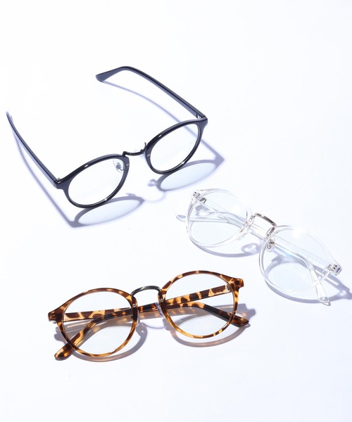 MILKFED.（ミルクフェド）の「LOGO DAILY GLASSES（メガネ・レディース・ブラック/ブラウン/クリア・ONE SIZE）」の8枚目の写真
