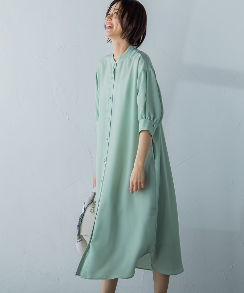 LAUTREAMONT（ロートレアモン）の「【WEB限定】2wayシャツワンピース