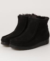 fridge（フリッジ）の「【Clarks】クラークス Wallabee boa booty（モカシン/デッキシューズ）」