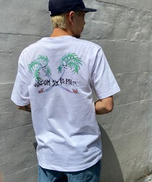 VOLCOM/ボルコム バックプリントTシャツ クルーネック半袖Tee/コットンTシャツ AF522300