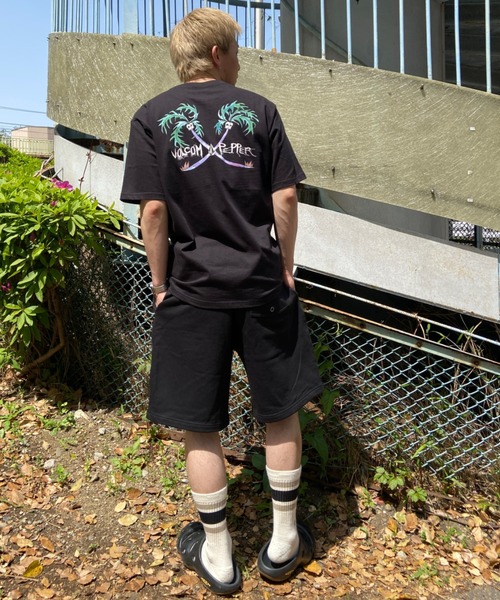VOLCOM（ボルコム）の「VOLCOM/ボルコム バックプリントTシャツ クルーネック半袖Tee/コットンTシャツ  AF522300（Tシャツ/カットソー・メンズ・ホワイト/ブラック・M/XL/L）」の15枚目の写真