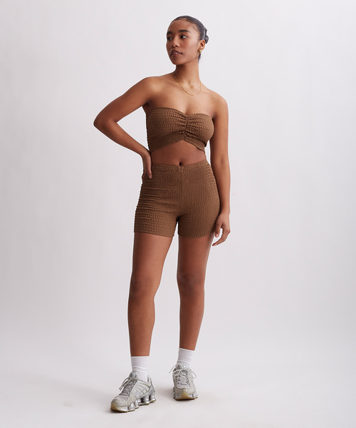 【セール】Joanna Smocked Bandeau（チューブトップ）｜Saturdays NYC（サタデーズ ニューヨークシティ ） 5,412円