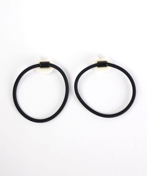 TONE SELECT GOODS（トーンセレクトグッズ）の「【urge select】ネコちゃん ヘアゴム【2本セット】（ヘアゴム・レディース・ホワイト/グレー/ブラック/ブラウン系・FREE）」の15枚目の写真