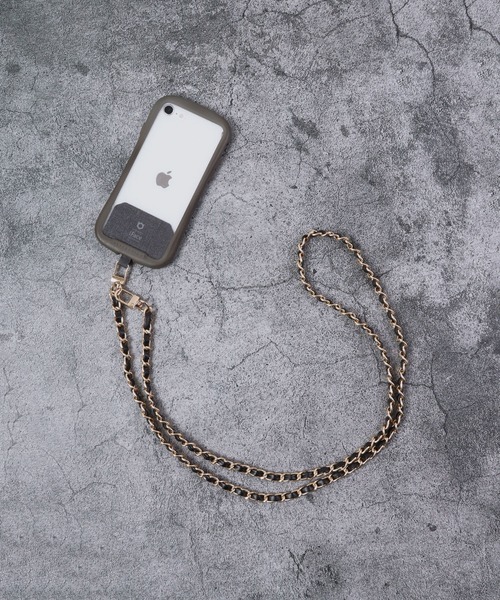 Ree&Mee（リーアンドミー）の「Ree&Mee チェーン スマホ ショルダー スマホストラップ モバイル ストラップ（スマホグッズ・レディース・アイボリー/ホワイト/レッド/ピンク/モカ/イエロー/ブラック/ブラウン/ゴールド系その他/ライトピンク・FREE）」の10枚目の写真