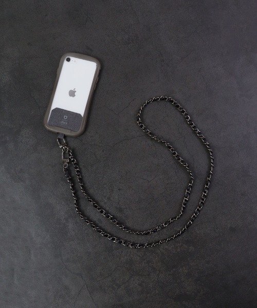 Ree&Mee（リーアンドミー）の「Ree&Mee チェーン スマホ ショルダー スマホストラップ モバイル ストラップ（スマホグッズ・レディース・アイボリー/ホワイト/レッド/ピンク/モカ/イエロー/ブラック/ブラウン/ゴールド系その他/ライトピンク・FREE）」の3枚目の写真