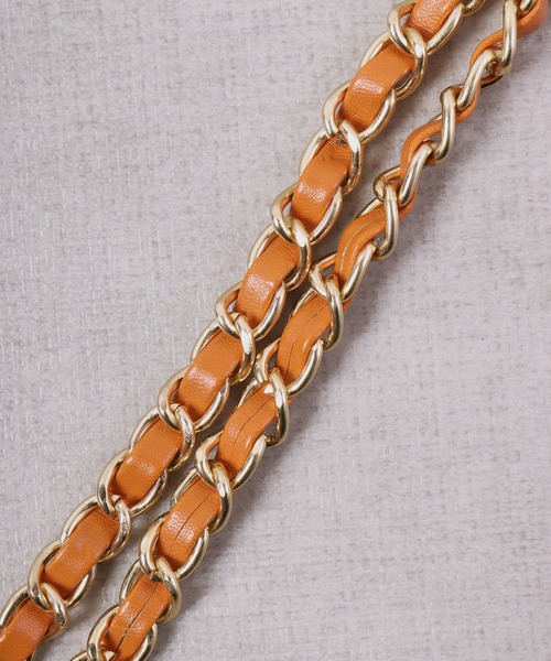 Ree&Mee（リーアンドミー）の「Ree&Mee チェーン スマホ ショルダー スマホストラップ モバイル ストラップ（スマホグッズ・レディース・アイボリー/ホワイト/レッド/ピンク/モカ/イエロー/ブラック/ブラウン/ゴールド系その他/ライトピンク・FREE）」の15枚目の写真