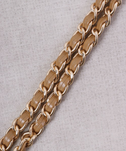 Ree&Mee（リーアンドミー）の「Ree&Mee チェーン スマホ ショルダー スマホストラップ モバイル ストラップ（スマホグッズ・レディース・アイボリー/ホワイト/レッド/ピンク/モカ/イエロー/ブラック/ブラウン/ゴールド系その他/ライトピンク・FREE）」の16枚目の写真