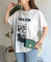 prose verse | モノトーンフォトプリントTシャツ(Tシャツ/カットソー)