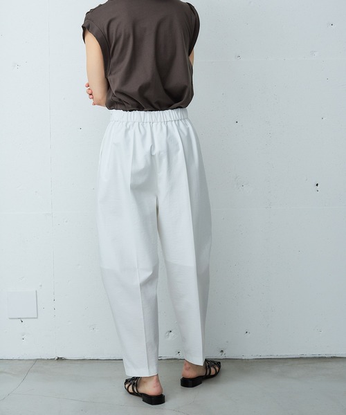 OUTERSUNSET(アウターサンセット)の「撥水curve pants(その他パンツ・レディース・ホワイト/ブルー/キャメル・FREE)」の9枚目の写真