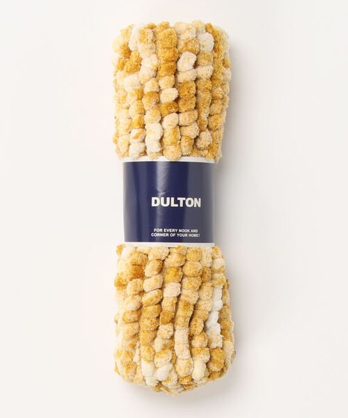 DULTON（ダルトン）の「CHENILLE HANDLOOM MAT 40×60/バスマット（ラグ/マット・メンズ・ワインレッド/イエロー/グレー・FREE）」の9枚目の写真