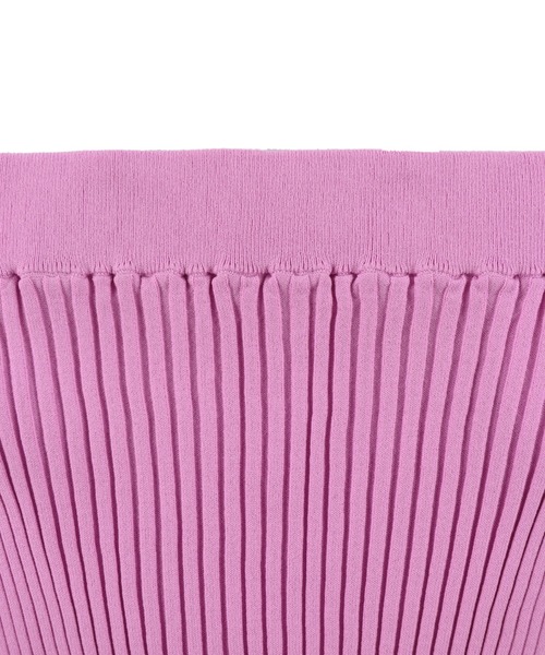 ALEXIA STAM(アリシアスタン)の「Rib Knit Pencil Skirt / リブタイトロングスカート(スカート・レディース・ピンク/モカ/ブルー・S/M)」の10枚目の写真