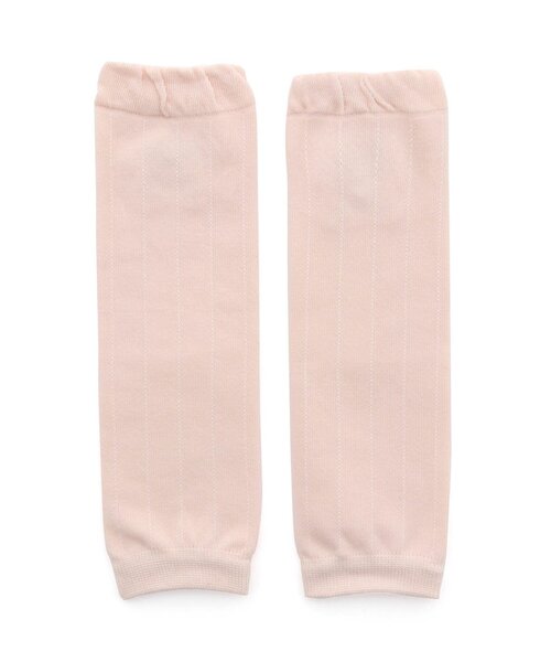 apres les cours（アプレレクール）の「ふわふわモチーフレッグウォーマー（レッグウォーマー・キッズ・ピンク/ベージュ・90）」の4枚目の写真