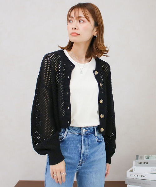 Social GIRL(ソーシャルガール)の「アメスリセットアップ(セットアップ・レディース・ブルー/グレイッシュベージュ/ブラック/アイボリー・M)」の11枚目の写真