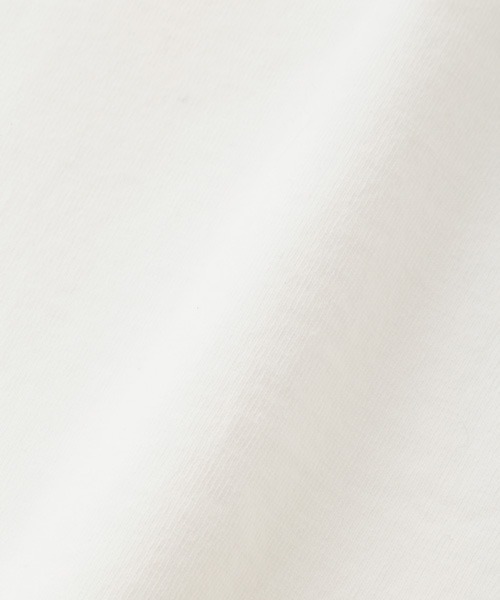 MHL.(エムエイチエル)の「LIGHTWEIGHT MATT COTTON JERSEY(Tシャツ/カットソー・レディース・ホワイト/ブラック・2)」の6枚目の写真