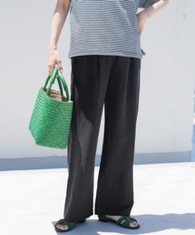 URBAN RESEARCH DOORS | リネン混イージーパンツ(その他パンツ)