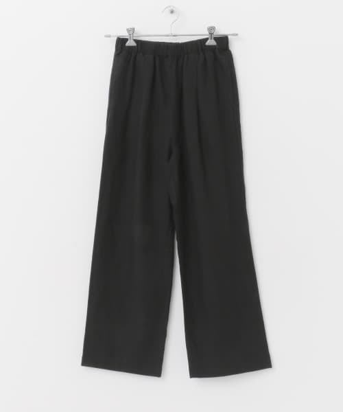 URBAN RESEARCH DOORS(アーバンリサーチドアーズ)の「リネン混イージーパンツ(その他パンツ・レディース・ベージュ/イエロー系その他/ブラック/カーキ・MEDIUM)」の5枚目の写真