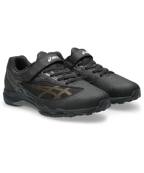 ASICS（アシックス）の「ASICS[アシックス]/LAZERBEAM SI-MG[スプリントタイプ] 1154A160（スニーカー・キッズ・サックスブルー/ゴールド/ブルー系その他/ブルー/ライトグリーン/ブラック×ゴールド/ホワイト×ゴールド/ブラック×イエロー/ラベンダー/レッド・20.0cm/21.0cm/21.5cm/22.0cm/22.5cm/23.0cm/23.5cm/24.0cm/24.5cm/25.0cm/19.0cm）」の3枚目の写真