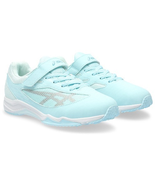 ASICS（アシックス）の「ASICS[アシックス]/LAZERBEAM SI-MG[スプリントタイプ] 1154A160（スニーカー・キッズ・サックスブルー/ゴールド/ブルー系その他/ブルー/ライトグリーン/ブラック×ゴールド/ホワイト×ゴールド/ブラック×イエロー/ラベンダー/レッド・20.0cm/21.0cm/21.5cm/22.0cm/22.5cm/23.0cm/23.5cm/24.0cm/24.5cm/25.0cm/19.0cm）」の6枚目の写真