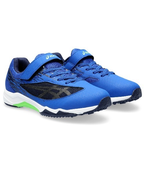 ASICS（アシックス）の「ASICS[アシックス]/LAZERBEAM SI-MG[スプリントタイプ] 1154A160（スニーカー・キッズ・サックスブルー/ゴールド/ブルー系その他/ブルー/ライトグリーン/ブラック×ゴールド/ホワイト×ゴールド/ブラック×イエロー/ラベンダー/レッド・20.0cm/21.0cm/21.5cm/22.0cm/22.5cm/23.0cm/23.5cm/24.0cm/24.5cm/25.0cm/19.0cm）」の7枚目の写真