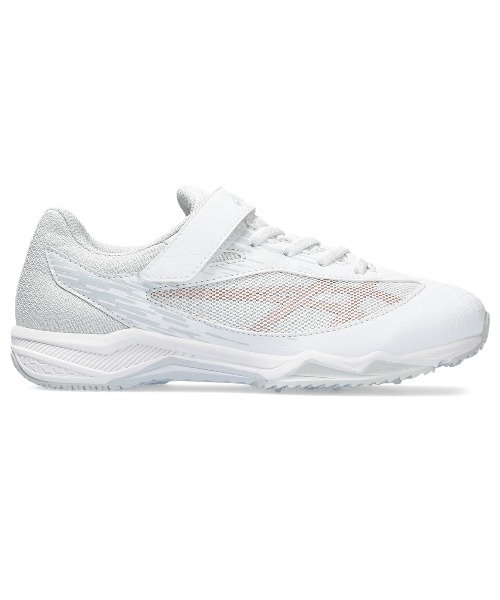 ASICS（アシックス）の「ASICS[アシックス]/LAZERBEAM SI-MG[スプリントタイプ] 1154A160（スニーカー・キッズ・サックスブルー/ゴールド/ブルー系その他/ブルー/ライトグリーン/ブラック×ゴールド/ホワイト×ゴールド/ブラック×イエロー/ラベンダー/レッド・20.0cm/21.0cm/21.5cm/22.0cm/22.5cm/23.0cm/23.5cm/24.0cm/24.5cm/25.0cm/19.0cm）」の12枚目の写真