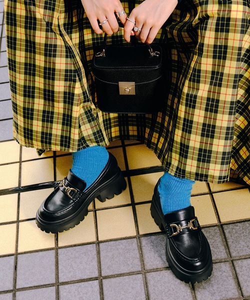 EVOL（イーボル）の「【EVOL】軽量厚底ビットローファー IV5253（ローファー・レディース・アイボリー/ブラック・M/S/L）」の14枚目の写真