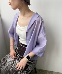 LOWRYS FARM | シアーショートシャツＳＳ＊　963475(シャツ/ブラウス)