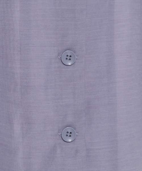 LOWRYS FARM（ローリーズファーム）の「シアーショートシャツＳＳ＊　963475（シャツ/ブラウス・レディース・パープル/ブラック/アイボリー・FREE）」の21枚目の写真