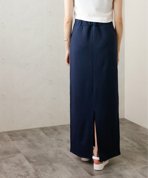 Per sist ence(パーシエンス)の「Per sist ence/パーシエンス ジャージーストレートスカート(スカート・レディース・ネイビー/グレー/ブラック/チャコールグレー/ブルー・FREE)」の15枚目の写真