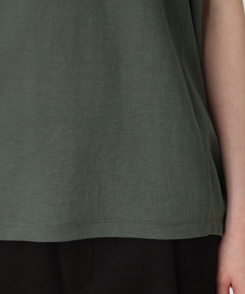 THE SHOP TK (ザ ショップ ティーケー )の「◆【腕周りカバー】バルーンシルエットプルオーバー(Tシャツ/カットソー・レディース・ブラック/ダークオリーブ/ホワイト系・99)」の19枚目の写真