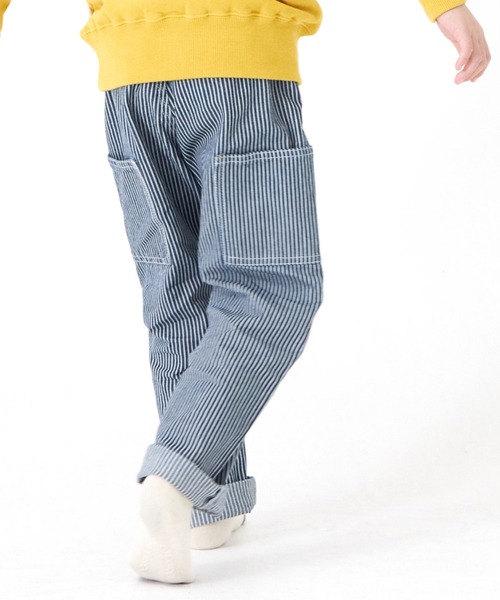 MAKE YOUR DAY（メイクユアデイ）の「ワイドシルエットデニムパンツ■80～140cm（デニムパンツ・キッズ・ブルー/ブルー系その他/ネイビー・100/110/120/130/80/140/90）」の3枚目の写真