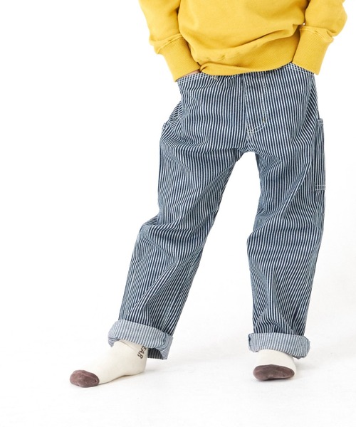 MAKE YOUR DAY（メイクユアデイ）の「ワイドシルエットデニムパンツ■80～140cm（デニムパンツ・キッズ・ブルー/ブルー系その他/ネイビー・100/110/120/130/80/140/90）」の7枚目の写真