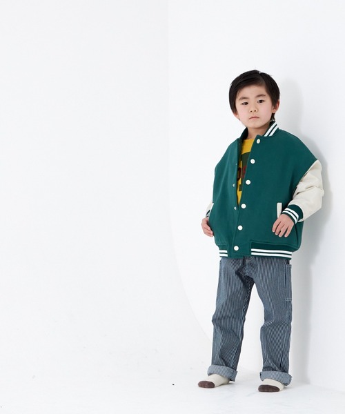 MAKE YOUR DAY（メイクユアデイ）の「ワイドシルエットデニムパンツ■80～140cm（デニムパンツ・キッズ・ブルー/ブルー系その他/ネイビー・100/110/120/130/80/140/90）」の10枚目の写真