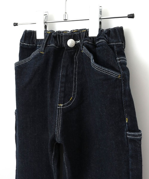 MAKE YOUR DAY（メイクユアデイ）の「ワイドシルエットデニムパンツ■80～140cm（デニムパンツ・キッズ・ブルー/ブルー系その他/ネイビー・100/110/120/130/80/140/90）」の17枚目の写真