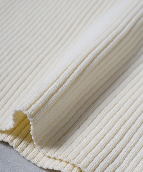 Bonjour Sagan（ボンジュールサガン）の「リブビスチェ（チューブトップ・レディース・チャコールグレー/アイボリー・FREE）」の6枚目の写真