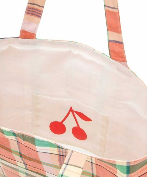 Bonpoint（ボンポワン）の「【日本限定】チェリー トートバッグ（トートバッグ・レディース・コーラル・FREE）」の4枚目の写真