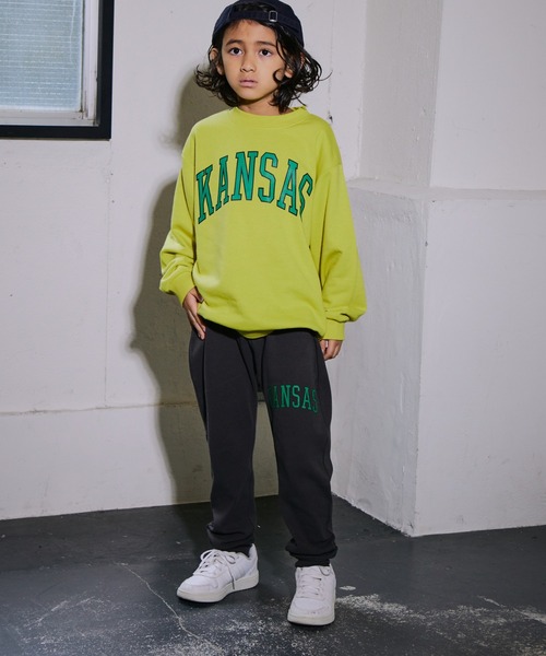 PAIRMANON STREET（ペアマノンストリート）の「【PAIRMANON STREET】プリント サルエル レギンス パンツ（その他パンツ・キッズ・ブルー系その他/ベージュ系その他/ブラウン系その他/ベージュ系その他2/ブラック系その他/ブルー系その他2/ブラウン系その他2/ブラック系その他2・130/90/110/120/100/80）」の12枚目の写真