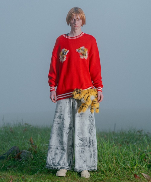 amok（アモク）の「TIGER KNIT（ニット/セーター）」 - WEAR